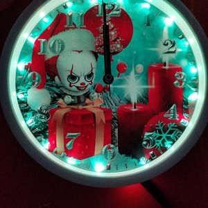 Christmas lovable killer clown